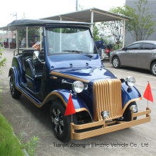 Six Seats Guests Pick up Full Electric Sightseeing Vintage Car